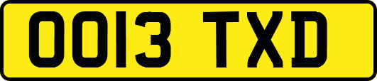OO13TXD