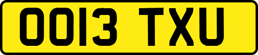 OO13TXU