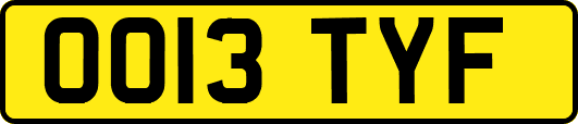 OO13TYF