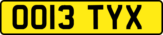 OO13TYX