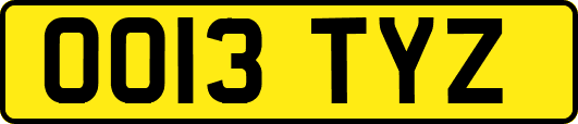 OO13TYZ
