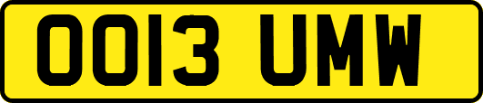 OO13UMW