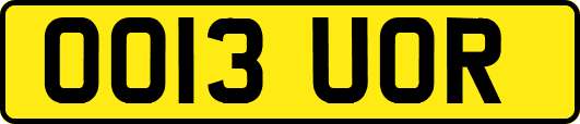 OO13UOR