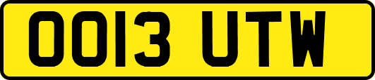OO13UTW