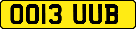 OO13UUB