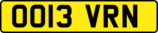 OO13VRN