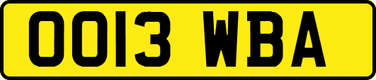 OO13WBA