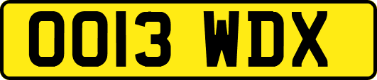OO13WDX