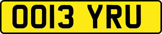 OO13YRU