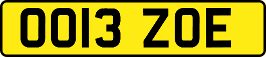 OO13ZOE