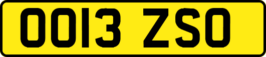 OO13ZSO