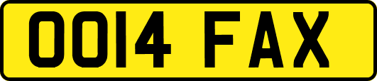 OO14FAX
