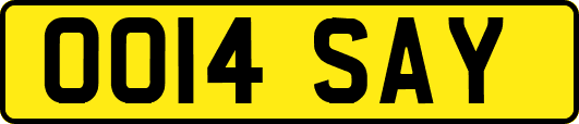 OO14SAY