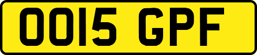 OO15GPF