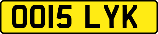 OO15LYK