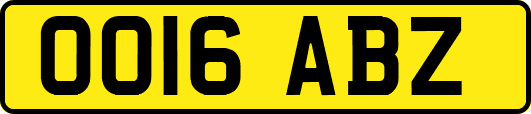 OO16ABZ