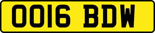 OO16BDW