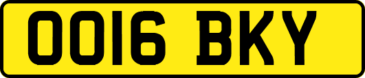 OO16BKY