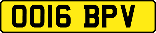 OO16BPV