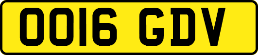 OO16GDV