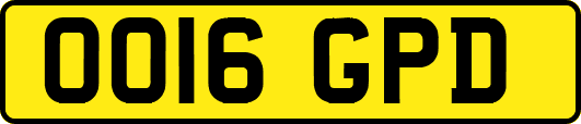 OO16GPD