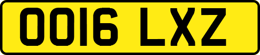 OO16LXZ