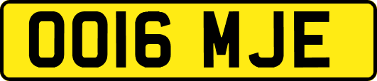 OO16MJE