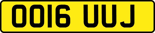 OO16UUJ