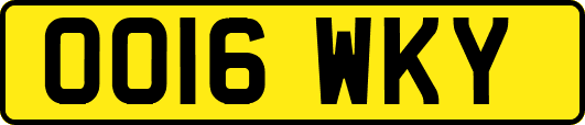 OO16WKY