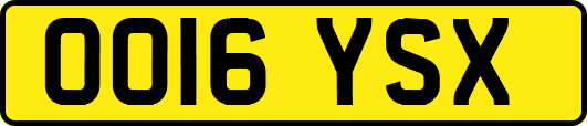 OO16YSX