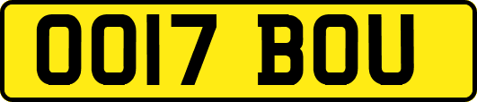 OO17BOU
