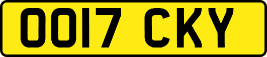 OO17CKY