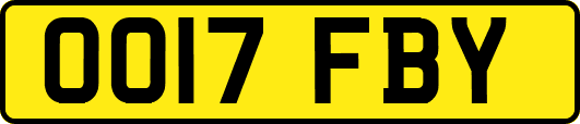 OO17FBY