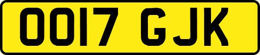 OO17GJK