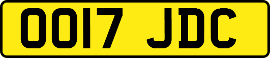 OO17JDC