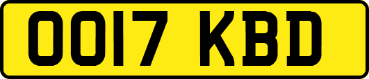 OO17KBD