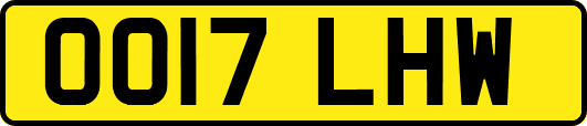 OO17LHW