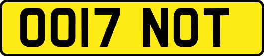 OO17NOT
