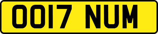 OO17NUM