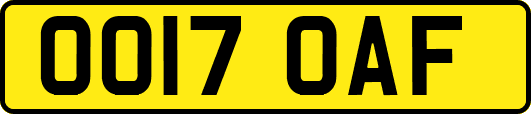 OO17OAF