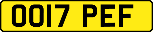 OO17PEF