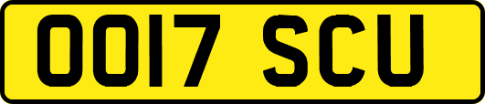OO17SCU