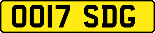 OO17SDG