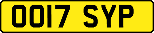 OO17SYP