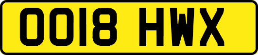 OO18HWX