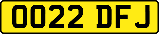 OO22DFJ