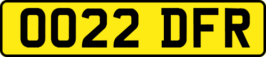 OO22DFR