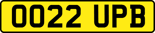 OO22UPB