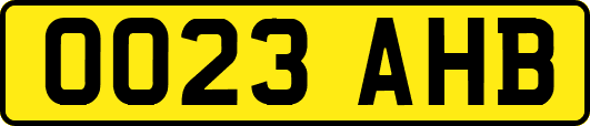 OO23AHB