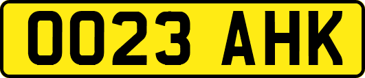 OO23AHK